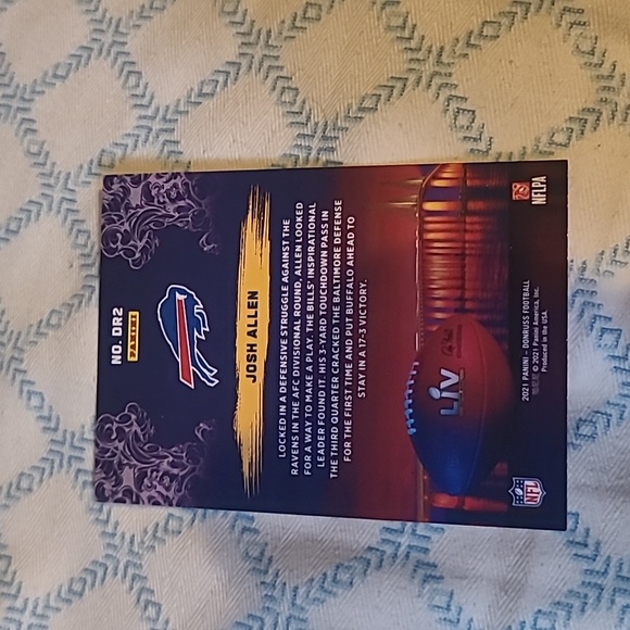 Josh allen donruss 2021 #DR2 - Picture 2 of 11